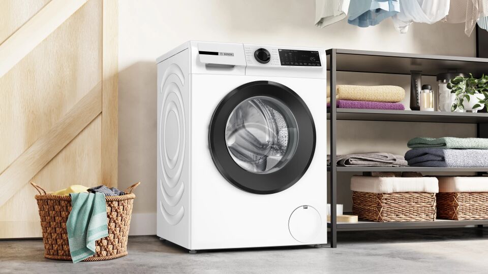 Bosch WGK242Z0TR 9 Kg 1200 Devir Home Connect Çamaşır Makinesi Beyaz