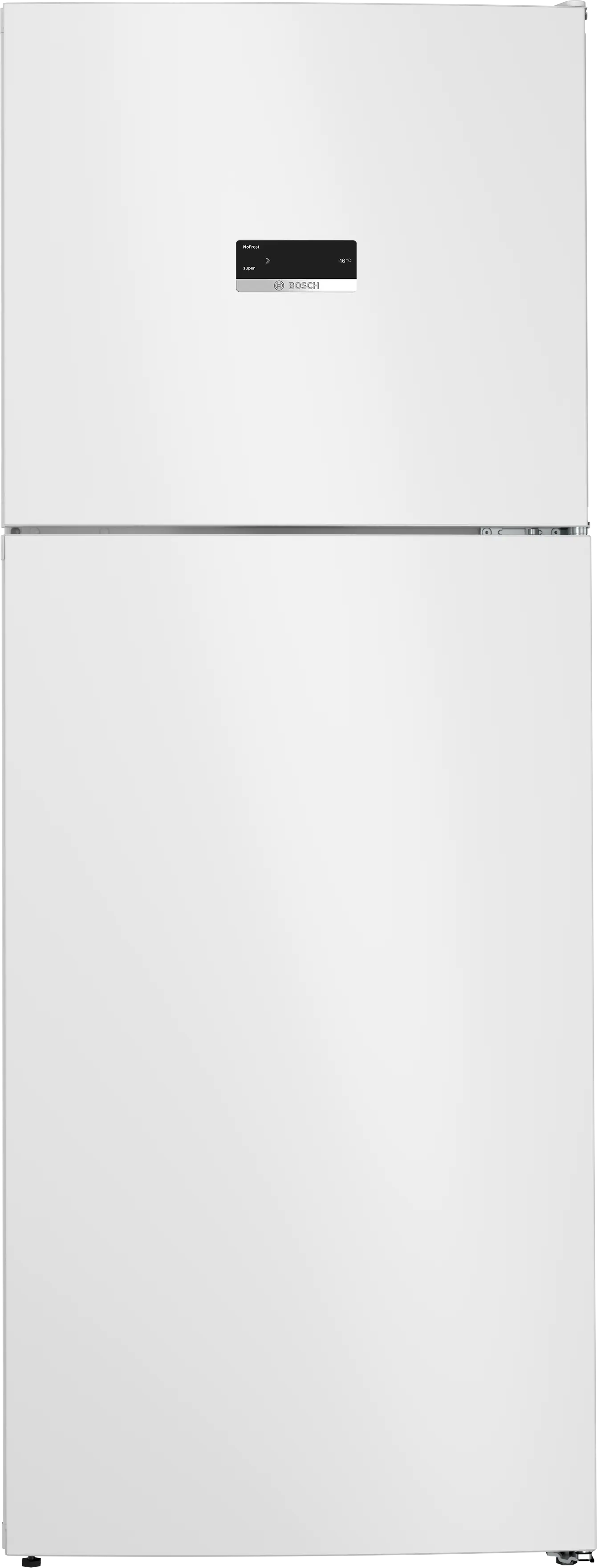 Bosch KDN55XWE0N Üstten Donduruculu Buzdolabı 186 x 70 cm Beyaz, No Frost