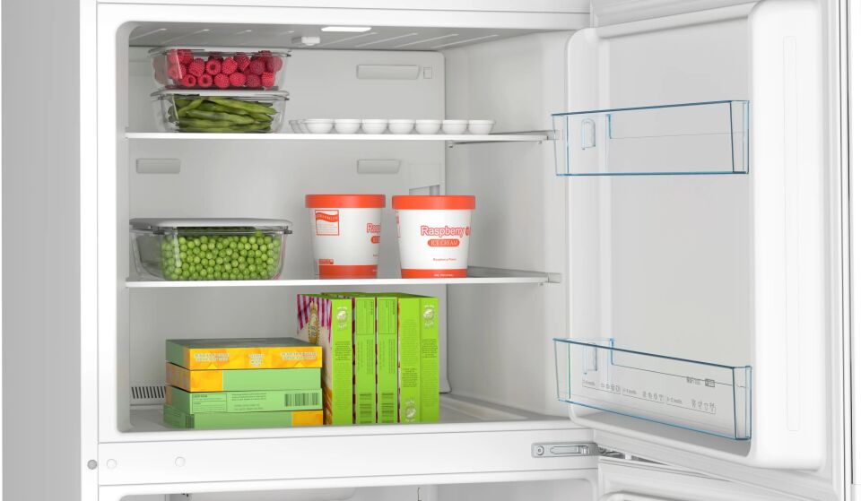 Bosch KDN55XWE0N Üstten Donduruculu Buzdolabı 186 x 70 cm Beyaz, No Frost