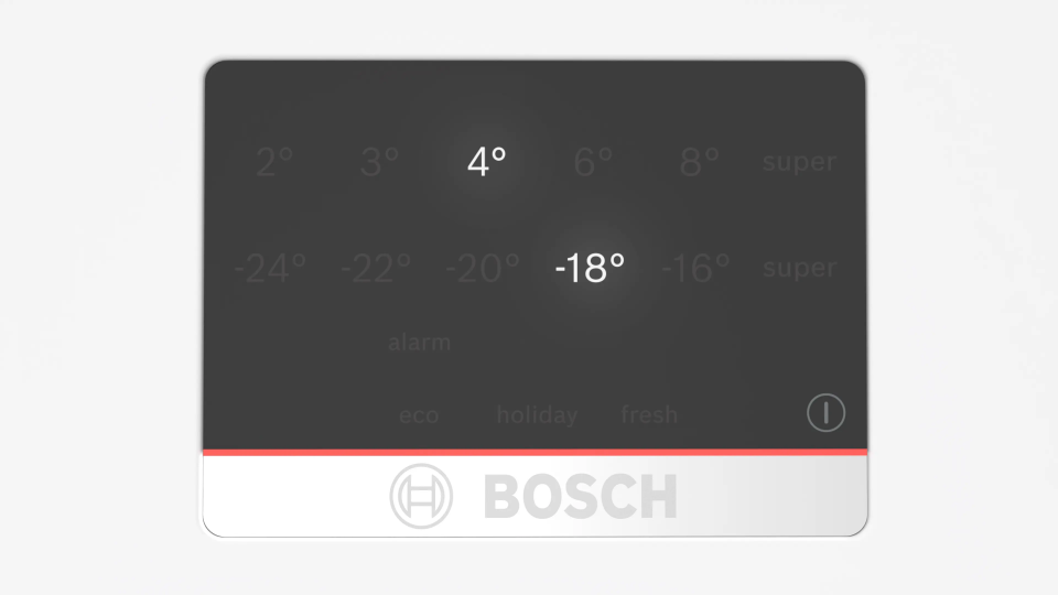 Bosch KGN55CWE0N Alttan Donduruculu Buzdolabı 186 x 70 cm Beyaz, No Frost