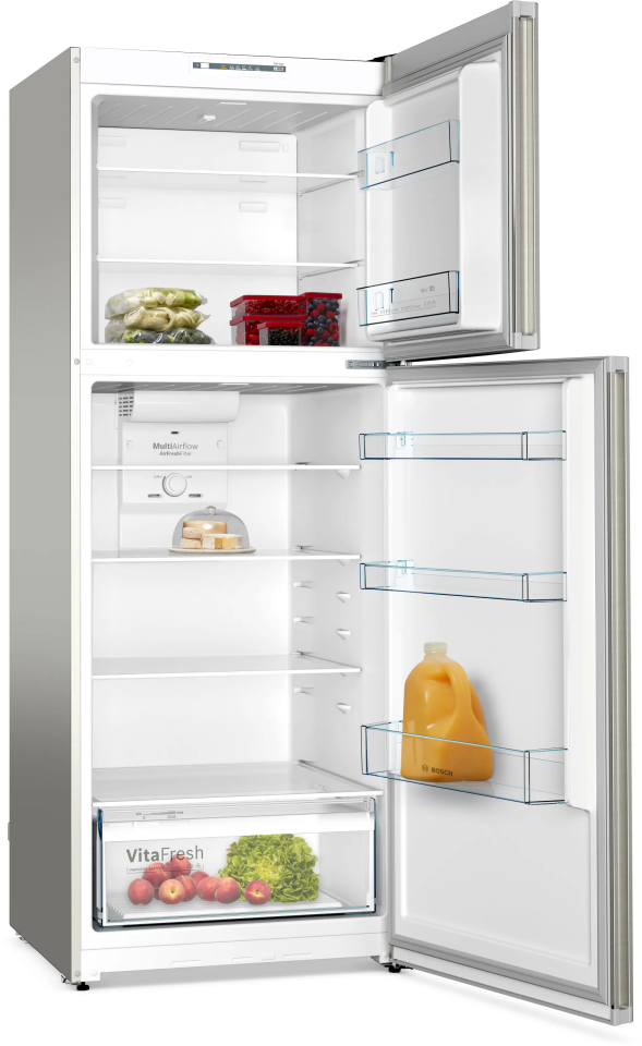 BOSCH KDN55NLE0N Üstten Donduruculu Buzdolabı 186 x 70 cm Inox Görünümlü, No Frost