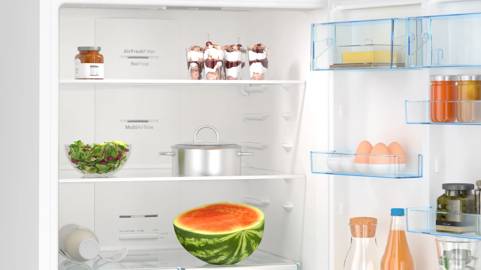 BOSCH KGN76VWE0N Alttan Donduruculu Buzdolabı 186 x 75 cm Beyaz, No Frost