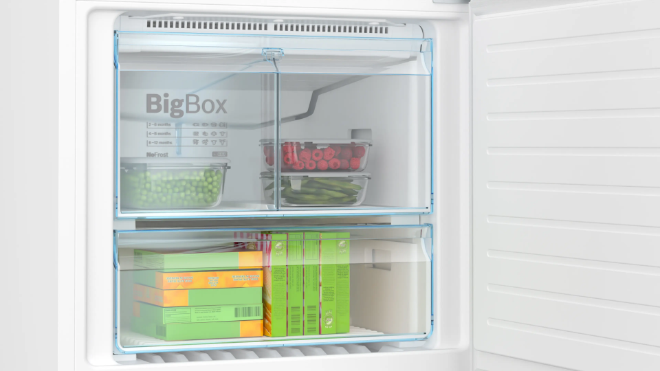 BOSCH KGN76VWE0N Alttan Donduruculu Buzdolabı 186 x 75 cm Beyaz, No Frost