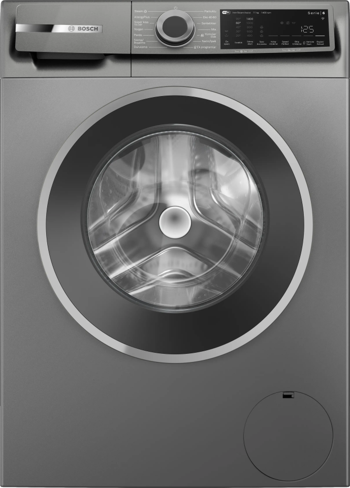 Bosch WGK264ZRTR 11 Kg 1400 Devir Home Connect Çamaşır Makinesi Antrasit