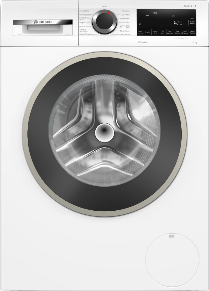 Bosch WGA25202TR 10 Kg 1200 Devir Çamaşır Makinesi Beyaz