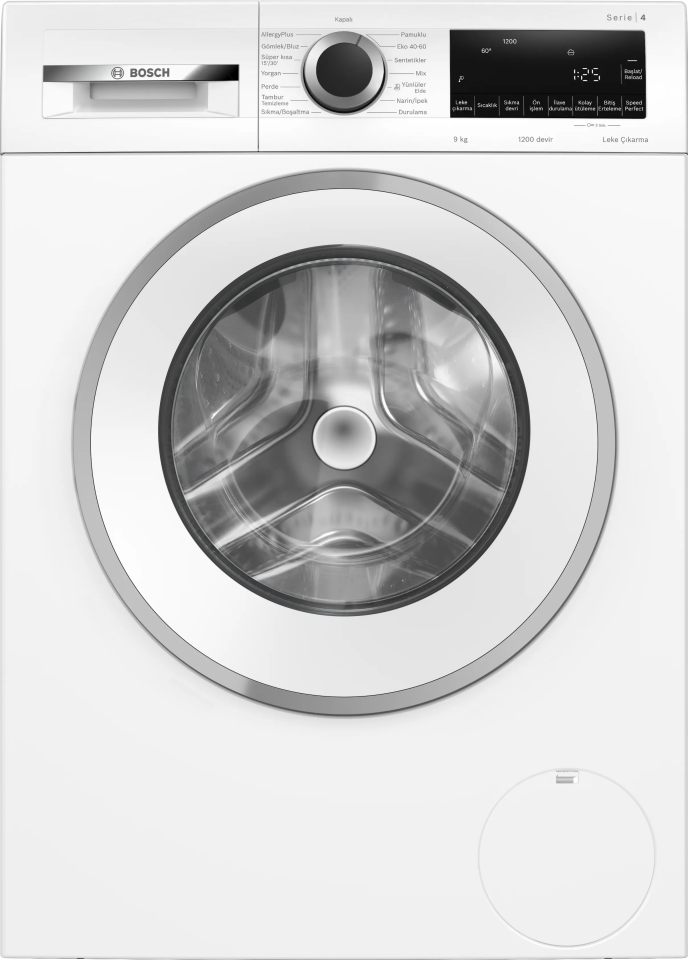 Bosch WGA242X3TR 9 KG 1200 Devir Çamaşır Makinesi Beyaz