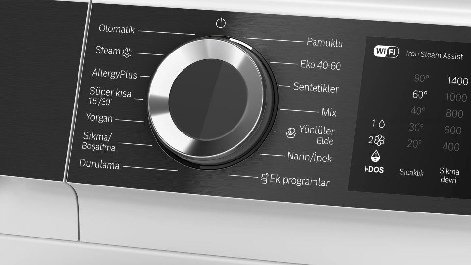 Bosch WGK264F0TR 11 Kg 1400 Devir Home Connet Çamaşır Makinesi Beyaz