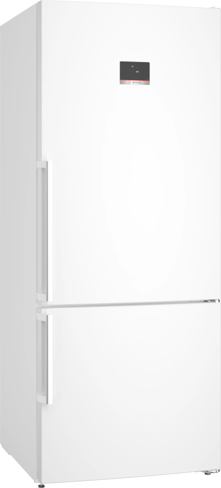 BOSCH KGN76CWE0N Alttan Donduruculu Buzdolabı 186 x 75 cm Beyaz, No Frost