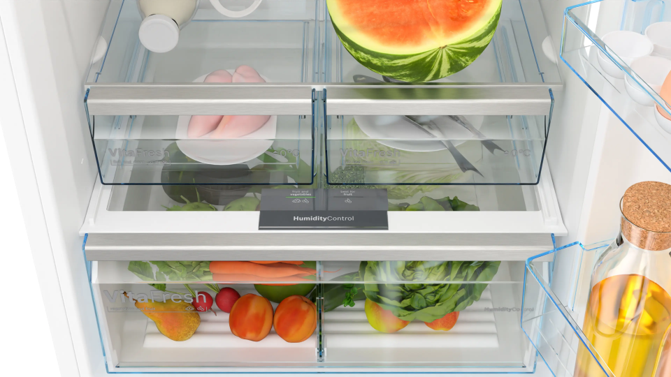 BOSCH KGN76CWE0N Alttan Donduruculu Buzdolabı 186 x 75 cm Beyaz, No Frost