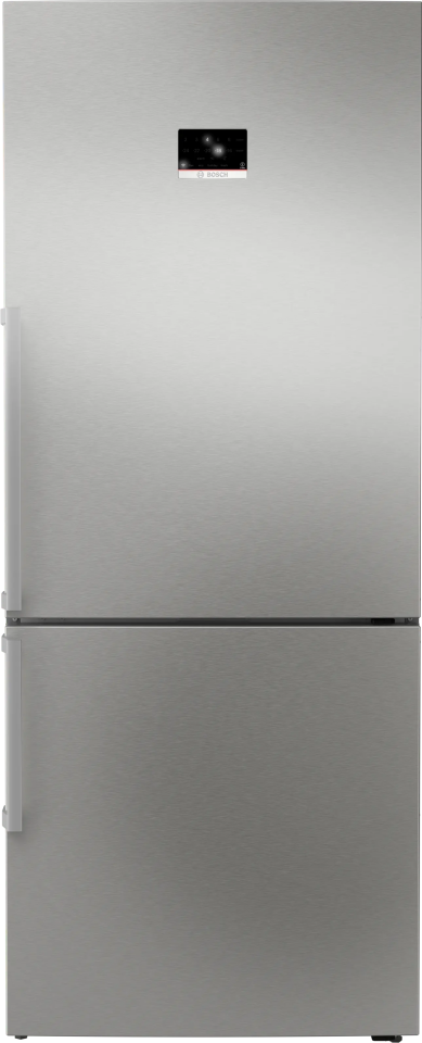 BOSCH KGP76AIC0N Alttan Donduruculu Buzdolabı 186 x 75 cm Kolay temizlenebilir Inox,  No Frost