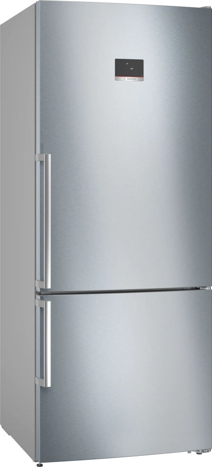 BOSCH KGN76CIE0N Alttan Donduruculu Buzdolabı 186 x 75 cm Kolay temizlenebilir Inox, No Frost