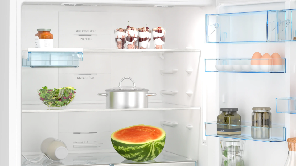 BOSCH KGN86CWE0NAlttan Donduruculu Buzdolabı 186 x 86 cm Beyaz, No Frost