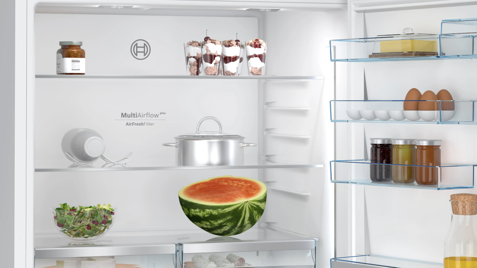 BOSCH KGP86FWC0N Alttan Donduruculu Buzdolabı 186 x 86 cm Beyaz, No Frost