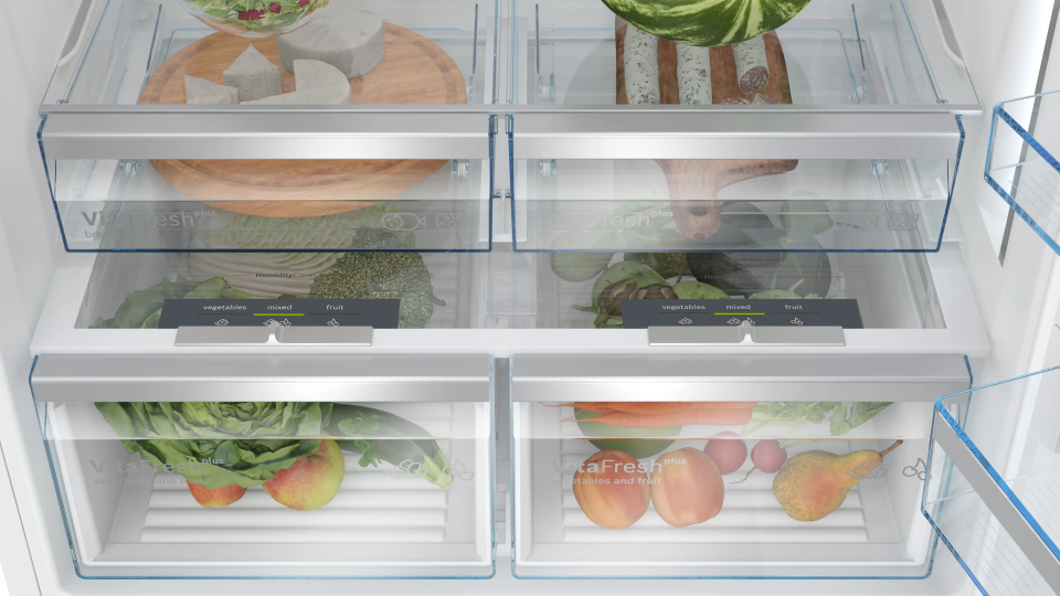 BOSCH KGP86FWC0N Alttan Donduruculu Buzdolabı 186 x 86 cm Beyaz, No Frost