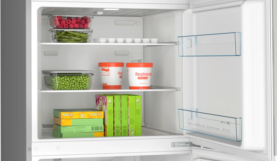 BOSCH KDN55XIE0N Üstten Donduruculu Buzdolabı 186 x 70 cm Kolay temizlenebilir Inox, No Frost