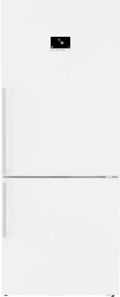 BOSCH KGP76AWC0N Alttan Donduruculu Buzdolabı 186 x 75 cm Beyaz, No Frost