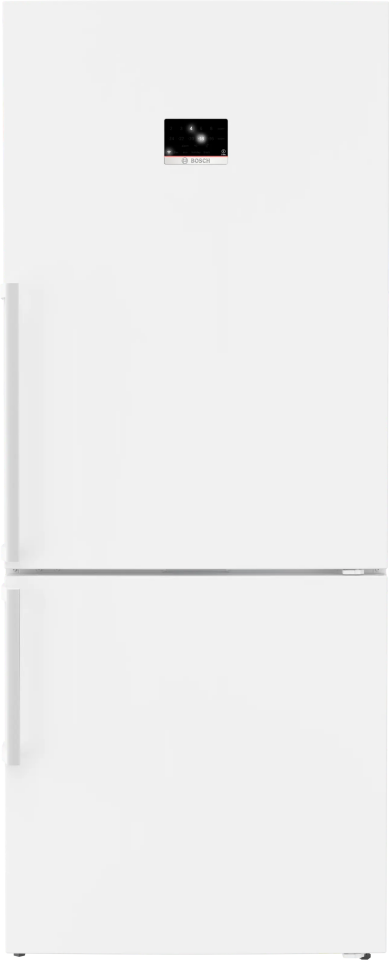 BOSCH KGP76AWC0N Alttan Donduruculu Buzdolabı 186 x 75 cm Beyaz, No Frost