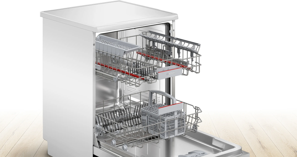 Bosch SMS4IKW62T 6 Programlı Beyaz Bulaşık Makinesi