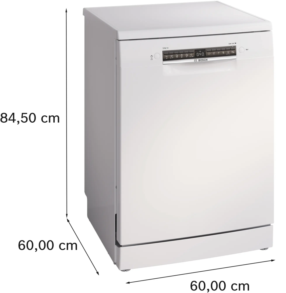 Bosch SMS4IKW62T 6 Programlı Beyaz Bulaşık Makinesi