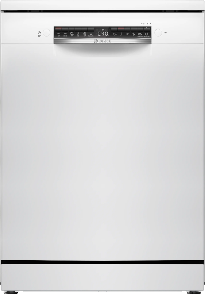 Bosch SMS4EKW63T 6 Programlı Home Connect Bulaşık Makinesi Beyaz
