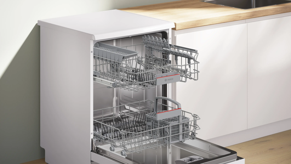 Bosch SMS4EKW63T 6 Programlı Home Connect Bulaşık Makinesi Beyaz