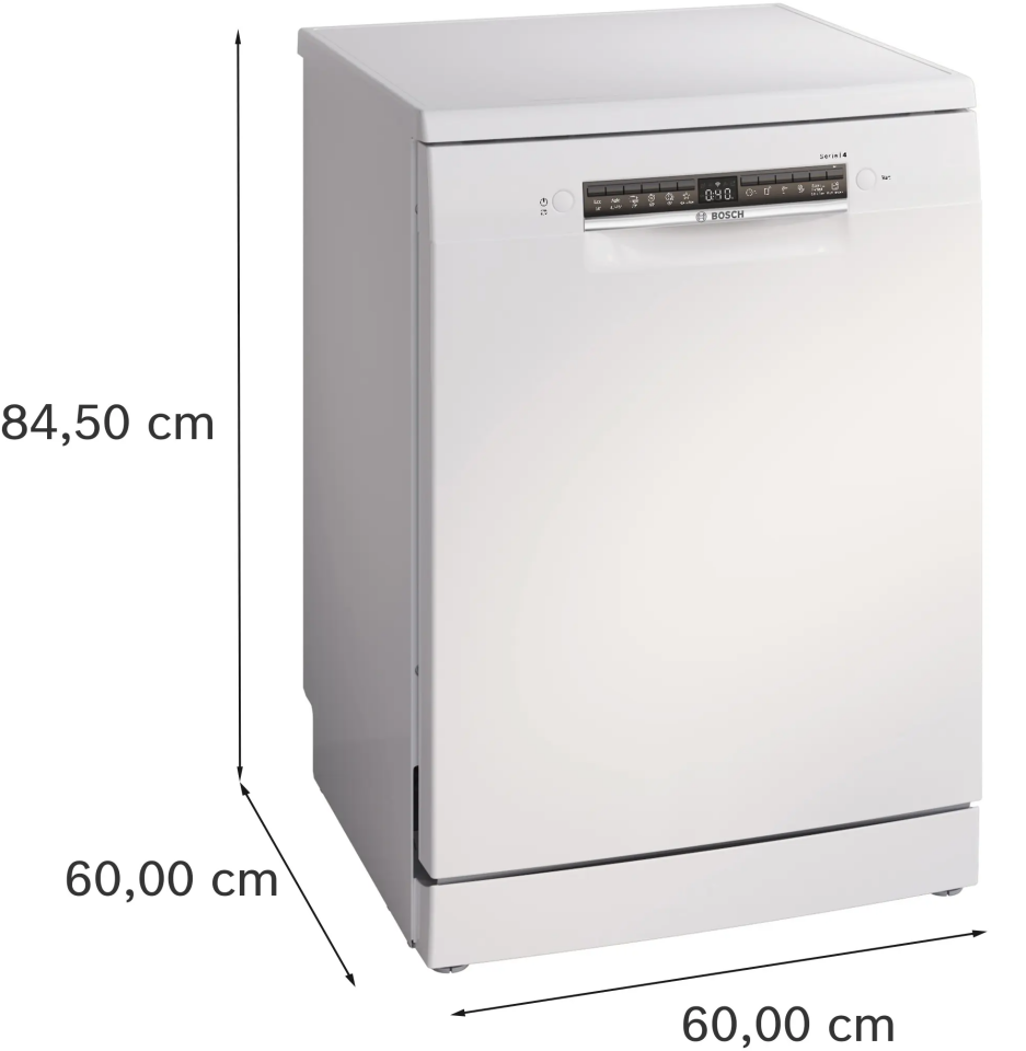 Bosch SMS4EKW63T 6 Programlı Home Connect Bulaşık Makinesi Beyaz