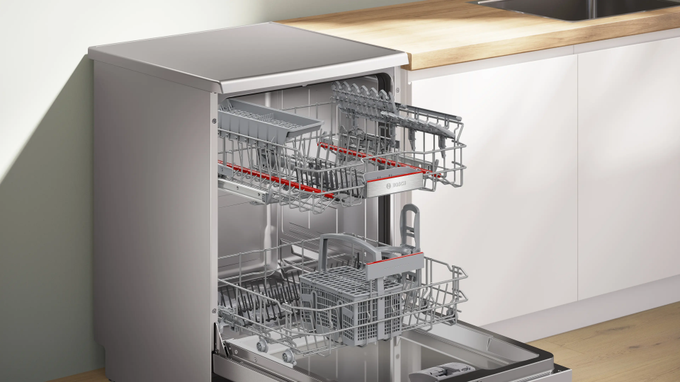 Bosch SMS6EKI63T 6 Programlı Home Connect Bulaşık Makinesi Inox