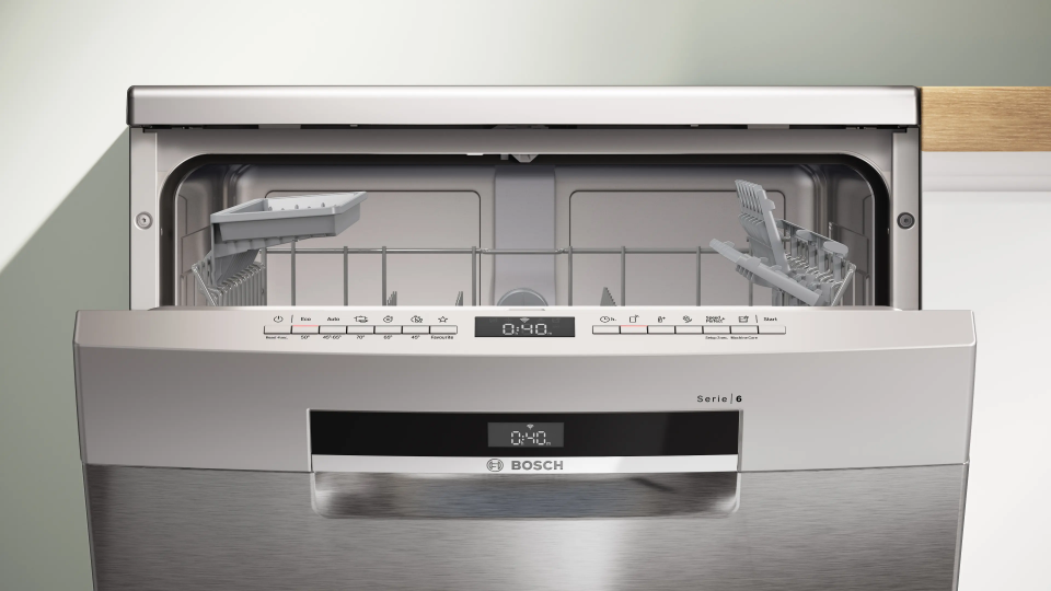 Bosch SMS6EKI63T 6 Programlı Home Connect Bulaşık Makinesi Inox