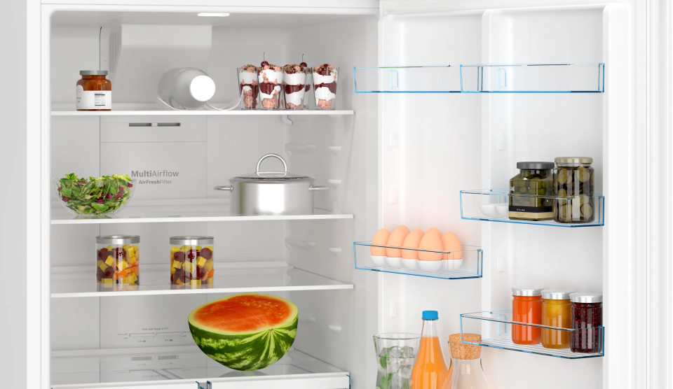 BOSCH KDN76XWE1N Üstten Donduruculu Buzdolabı 186 x 75 cm Beyaz, No Frost