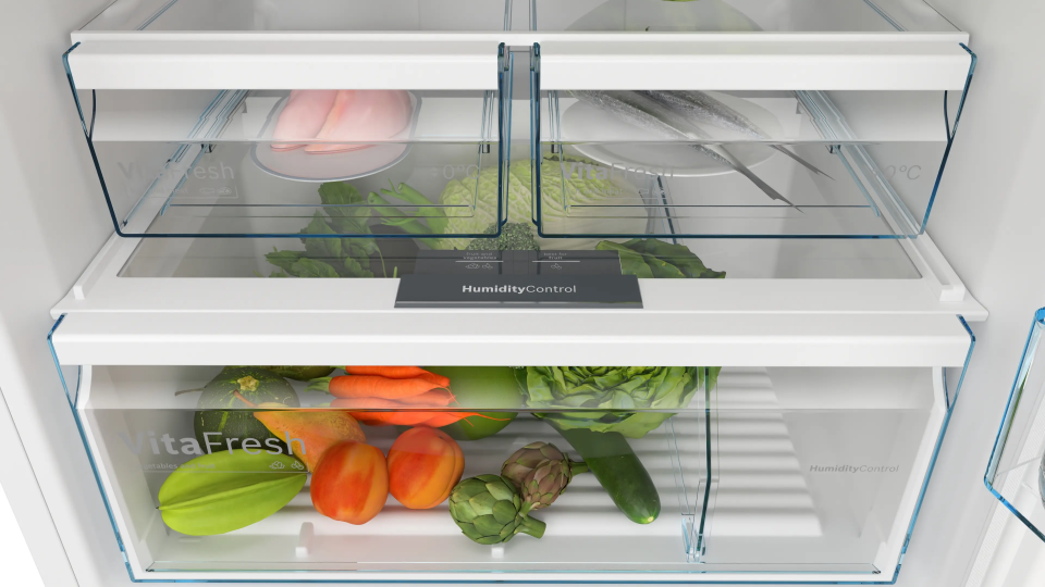 BOSCH KDN76XWE1N Üstten Donduruculu Buzdolabı 186 x 75 cm Beyaz, No Frost