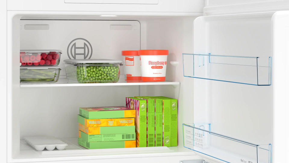 BOSCH KDN76XWE1N Üstten Donduruculu Buzdolabı 186 x 75 cm Beyaz, No Frost