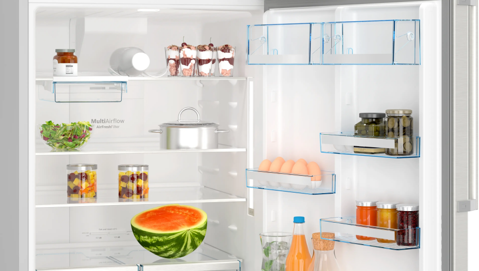 BOSCH KDN76AIE1N Üstten Donduruculu Buzdolabı 186 x 75 cm Kolay temizlenebilir Inox,  No Frost