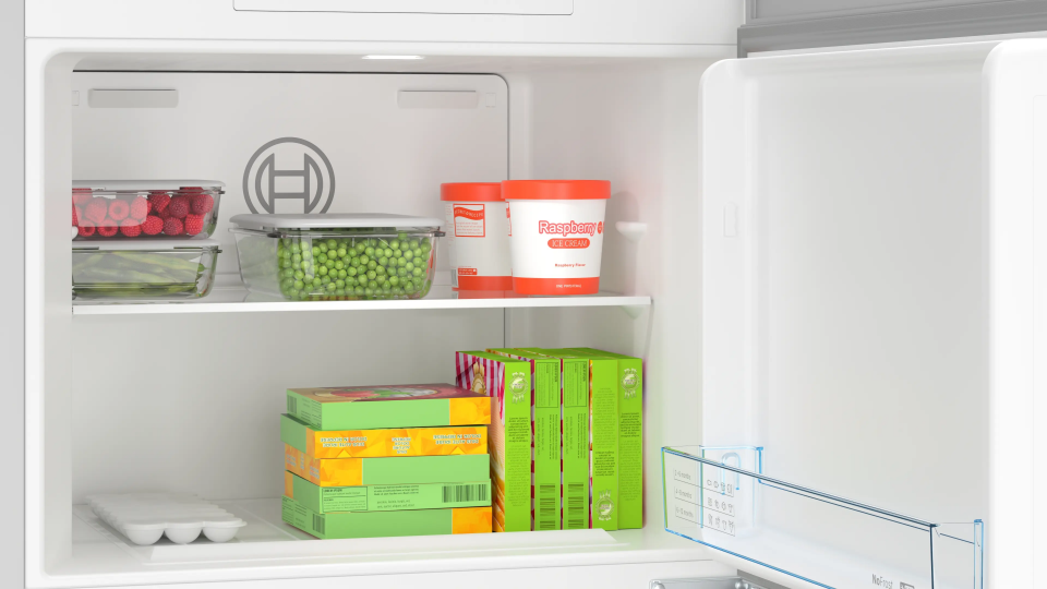 BOSCH KDN76XIE1N Üstten Donduruculu Buzdolabı 186 x 75 cm Kolay temizlenebilir Inox, No Frost