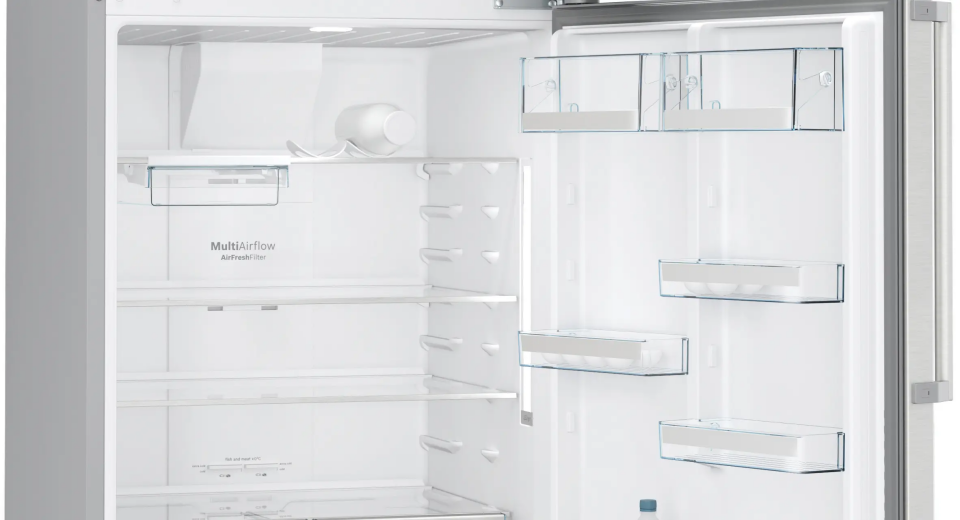 BOSCH KDN76AIE0N Üstten Donduruculu Buzdolabı 186 x 75 cm Kolay temizlenebilir Inox, No Frost