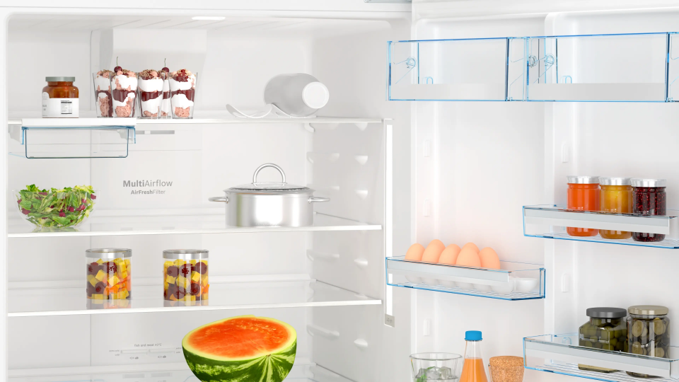 BOSCH KDN86AWE1N Üstten Donduruculu Buzdolabı 186 x 86 cm Beyaz, No Frost