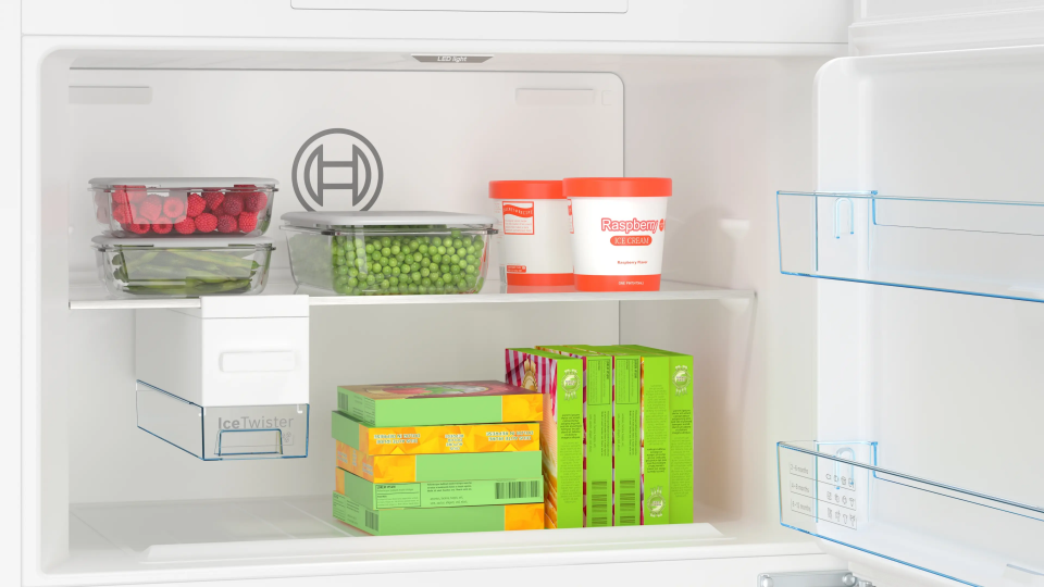 BOSCH KDN86AWE1N Üstten Donduruculu Buzdolabı 186 x 86 cm Beyaz, No Frost