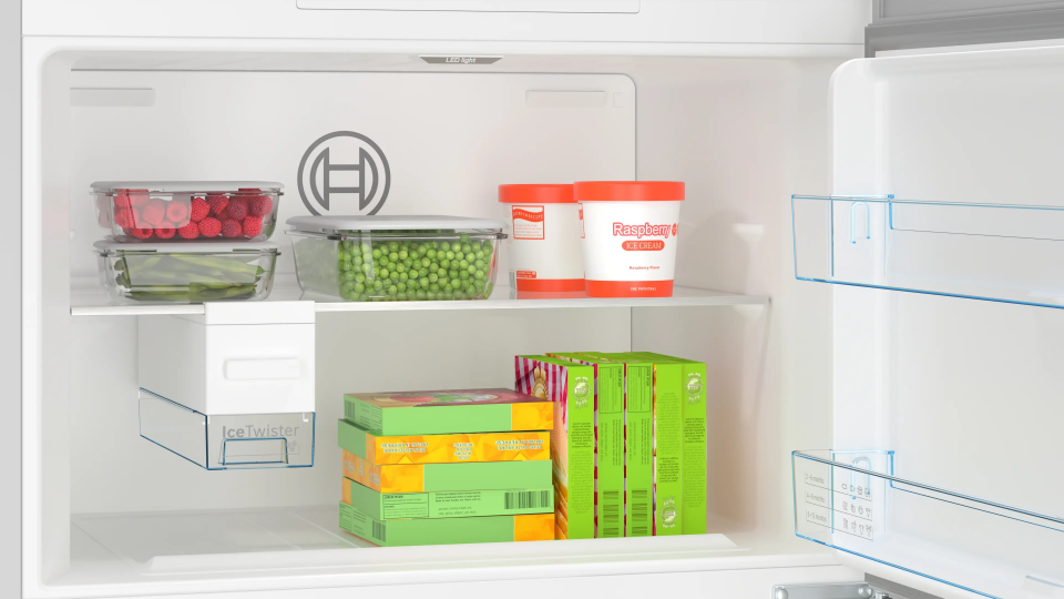 BOSCH KDN86AID1N Üstten Donduruculu Buzdolabı 186 x 86 cm Kolay temizlenebilir Inox, No Frost