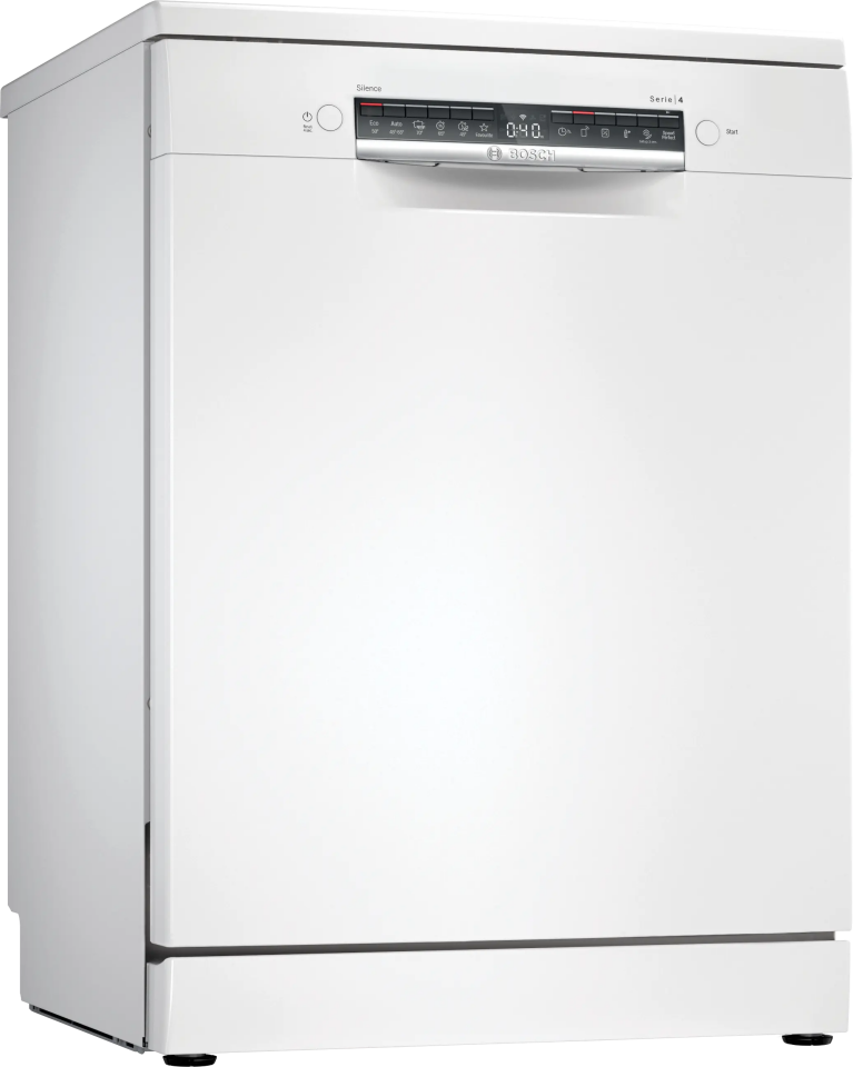 SMS4IMW62T  6 Programlı Home Connect Bulaşık Makinesi Beyaz