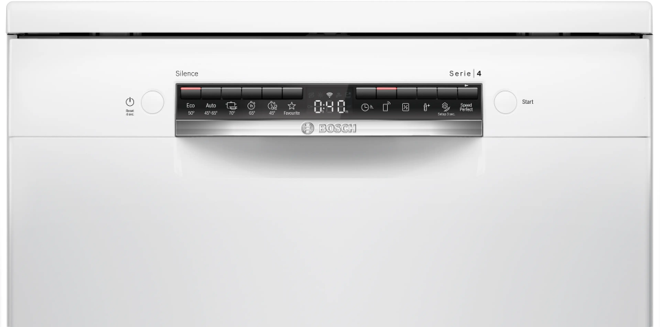 SMS4IMW62T  6 Programlı Home Connect Bulaşık Makinesi Beyaz