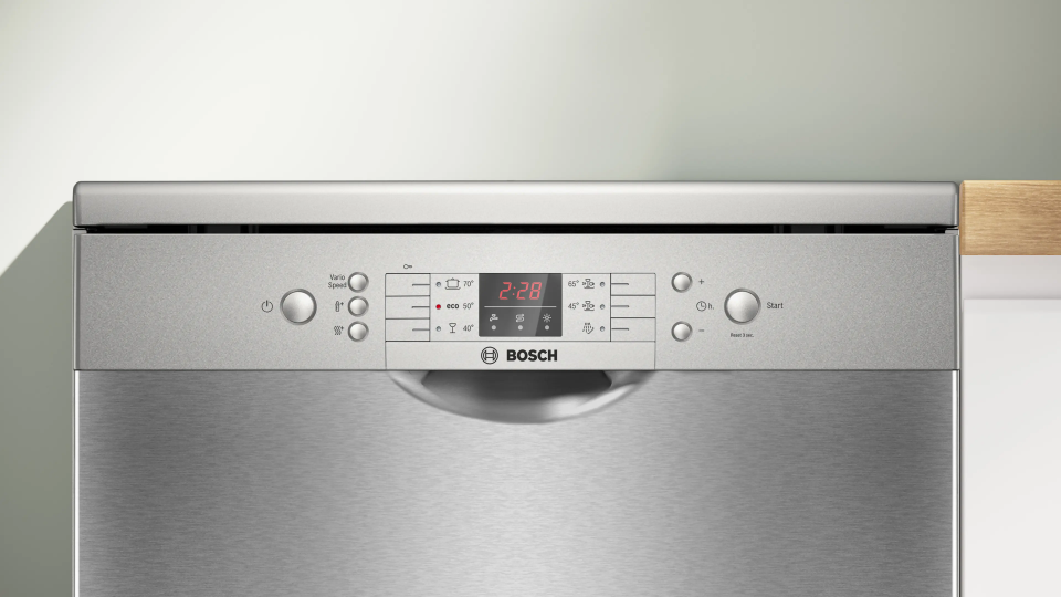 BOSCH SMS26DI00T Solo Bulaşık Makinesi 60 cm Kolay Temizlenebilir Inox