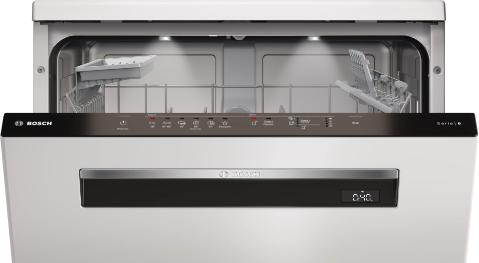 BOSCH SMP6EKW60T Solo Bulaşık Makinesi 60 cm Beyaz