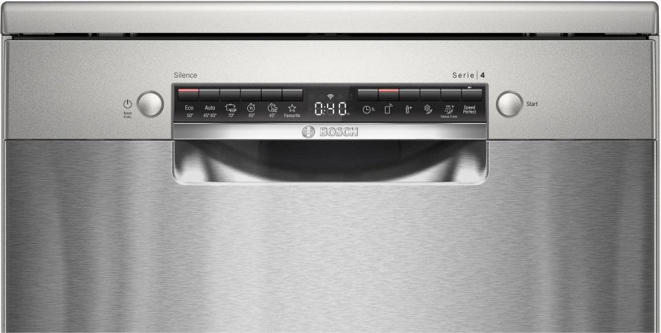 Bosch SMS4IKI62T 6 Programlı Beyaz Bulaşık Makinesi Inox