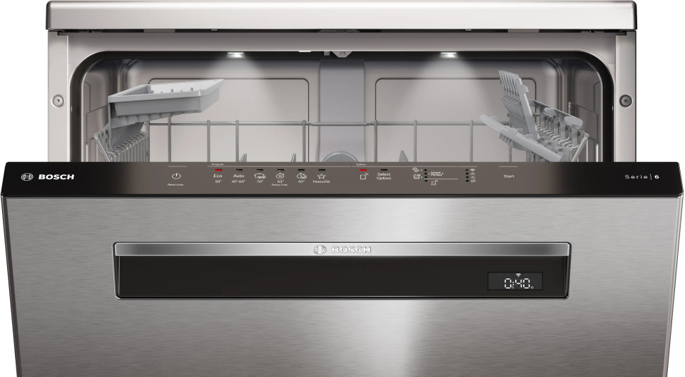 BOSCH SMP6EKI60T Solo Bulaşık Makinesi 60 cm Kolay Temizlenebilir Inox