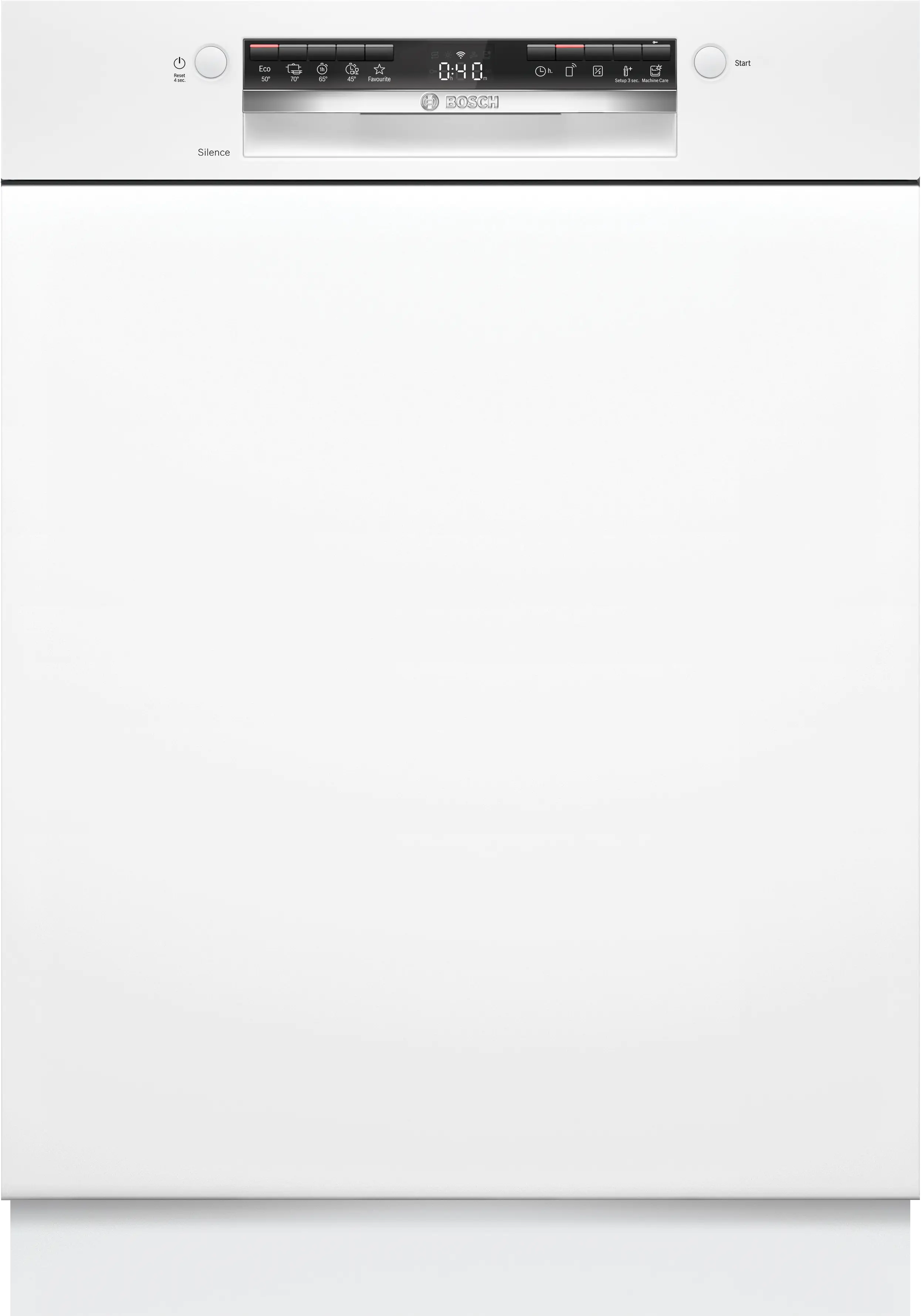 Bosch SMI4IKW50T 5 Programlı  Yarı Ankastre Bulaşık Makinesi Beyaz