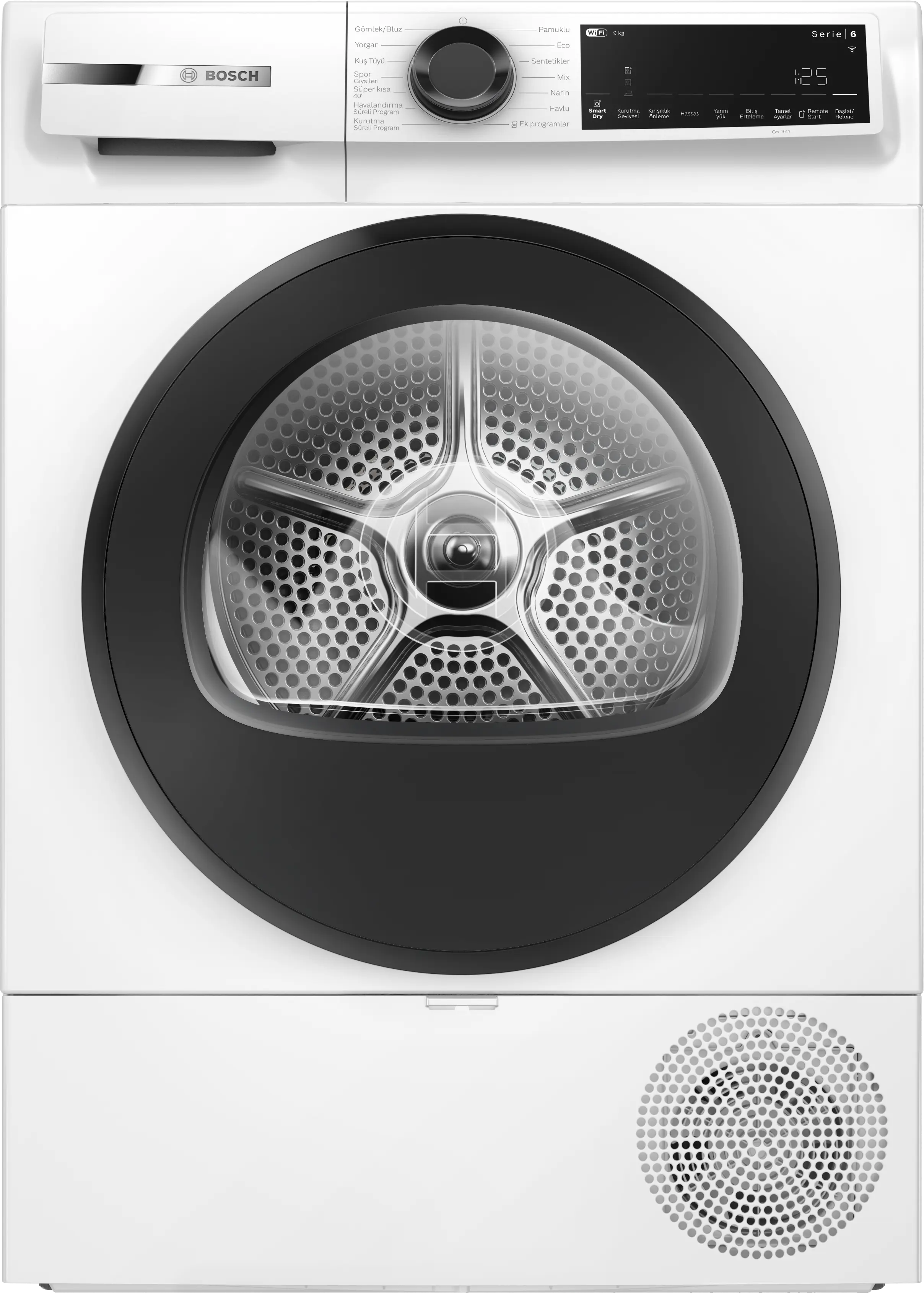 Bosch WQJ24200TR 9 Kg Isı Pompalı Home Connect Kurutma Makinesi Beyaz