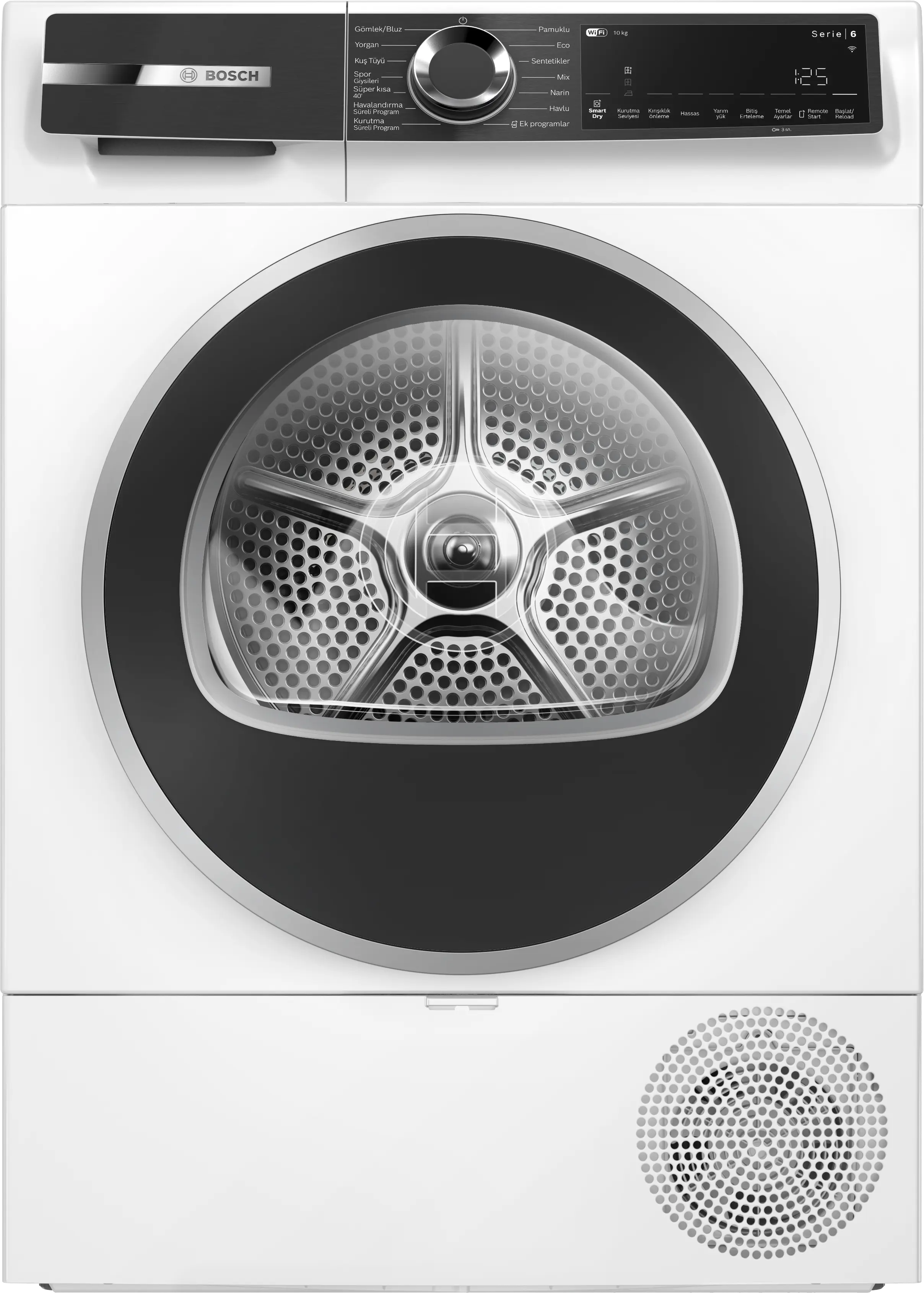 Bosch WQK25200TR 10 Kg Isı Pompalı Home Connect Kurutma Makinesi Beyaz