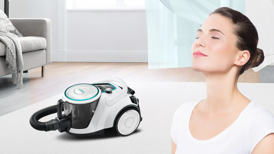 Bosch BGS41HYG1 Toz torbasız Süpürge ProHygienic Beyaz