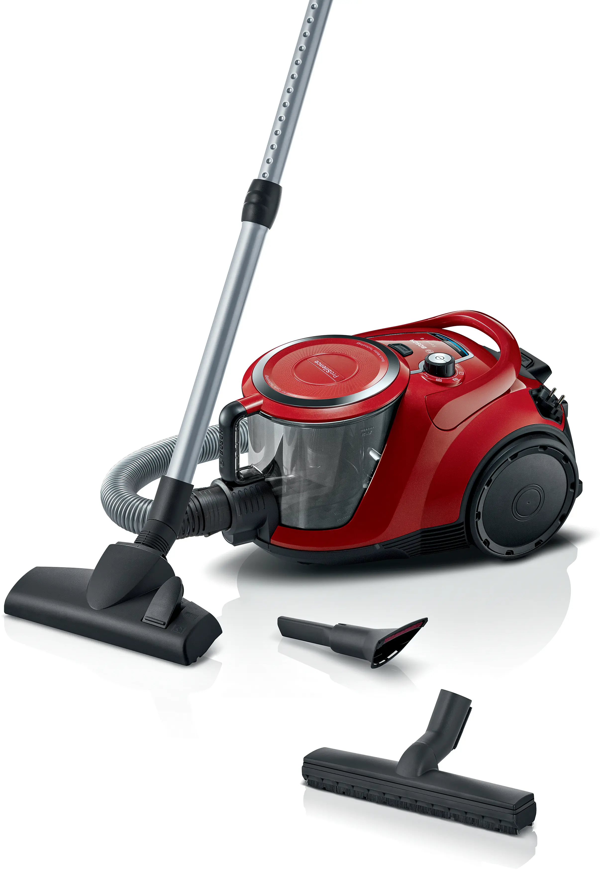 Bosch BGC41Q69 Toz torbasız Süpürge ProSilence Kırmızı