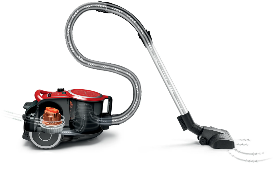 Bosch BGC41Q69 Toz torbasız Süpürge ProSilence Kırmızı