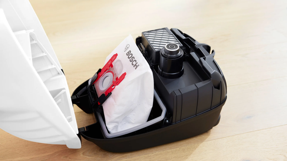 Bosch BGB6SIL1 Toz torbalı Süpürge ProSilence Beyaz